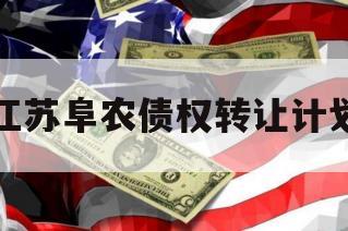江苏阜农债权转让计划