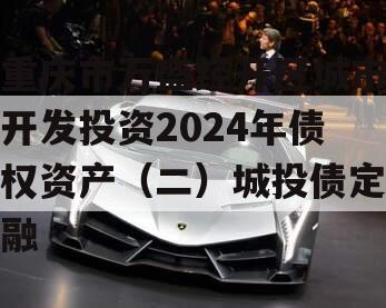 重庆市万盛经开区城市开发投资2024年债权资产（二）城投债定融