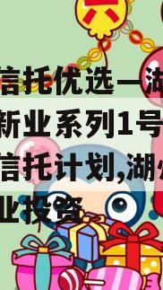 爱建信托优选—湖州市吴兴新业系列1号集合资金信托计划,湖州吴兴产业投资