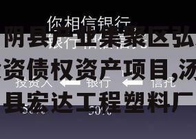 汤阴县产业集聚区弘达投资债权资产项目,汤阴县宏达工程塑料厂