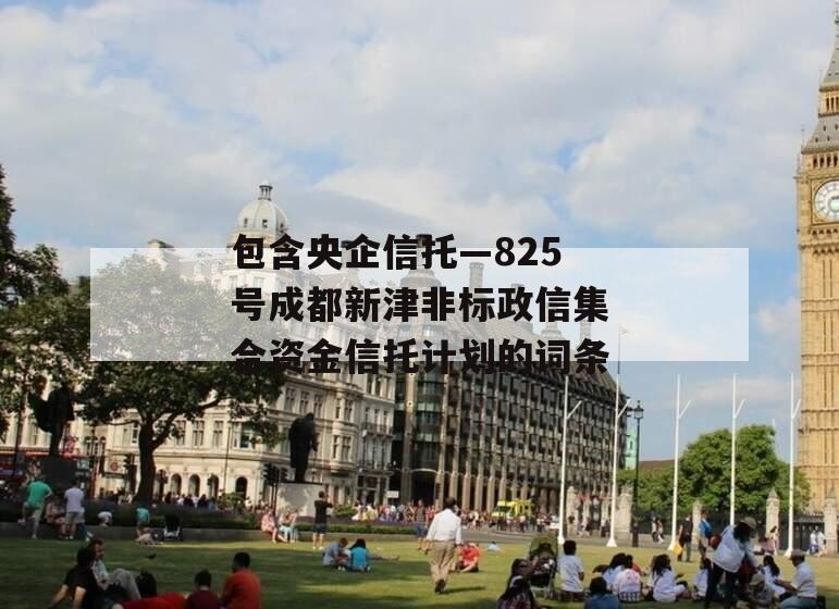 包含央企信托—825号成都新津非标政信集合资金信托计划的词条