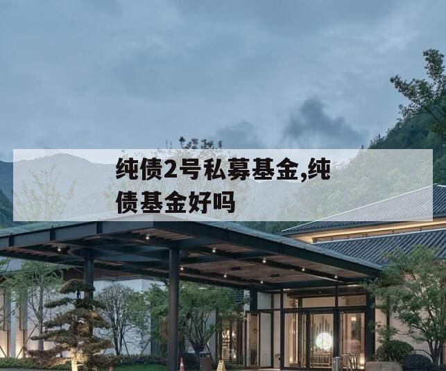 纯债2号私募基金,纯债基金好吗
