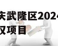 重庆武隆区2024年债权项目