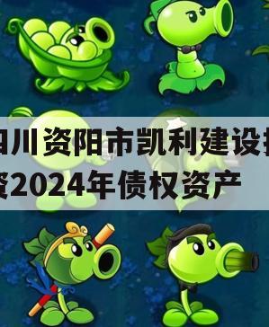 四川资阳市凯利建设投资2024年债权资产