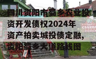 四川资阳市蜀乡农业投资开发债权2024年资产拍卖城投债定融,资阳蜀乡大道路线图