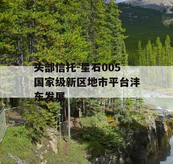 头部信托-星石005国家级新区地市平台沣东发展