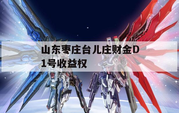 山东枣庄台儿庄财金D1号收益权