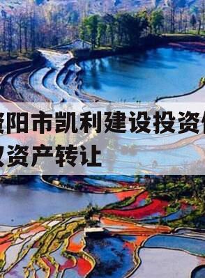 资阳市凯利建设投资债权资产转让