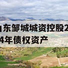 山东邹城城资控股2024年债权资产