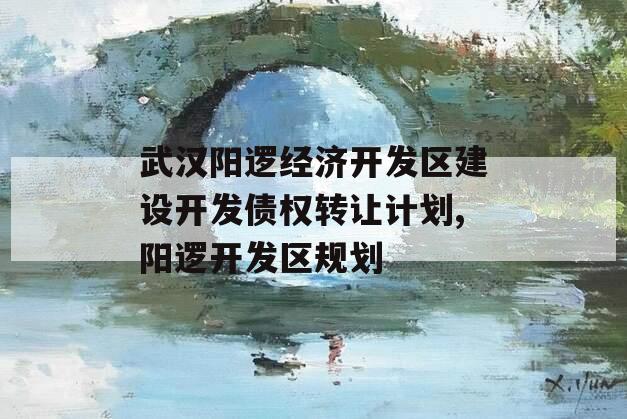 武汉阳逻经济开发区建设开发债权转让计划,阳逻开发区规划