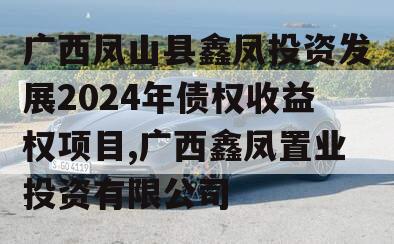 广西凤山县鑫凤投资发展2024年债权收益权项目,广西鑫凤置业投资有限公司
