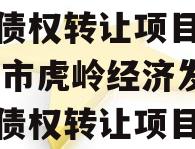 济源市虎岭经济发展2023债权转让项目,济源市虎岭经济发展2023债权转让项目招标