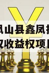 广西凤山县鑫凤投资发展债权收益权项目 广西凤山县鑫凤投资发展债权收益权项目