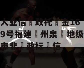 大业信政托金169号福建州泉地级市非政标信 大业信政托金169号福建州泉地级市非政标信