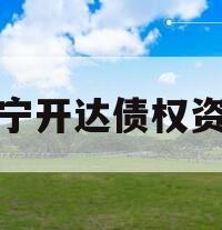 遂宁开达债权资产