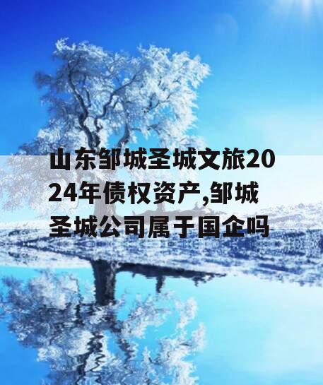 山东邹城圣城文旅2024年债权资产,邹城圣城公司属于国企吗