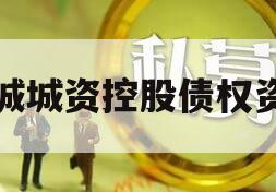 邹城城资控股债权资产
