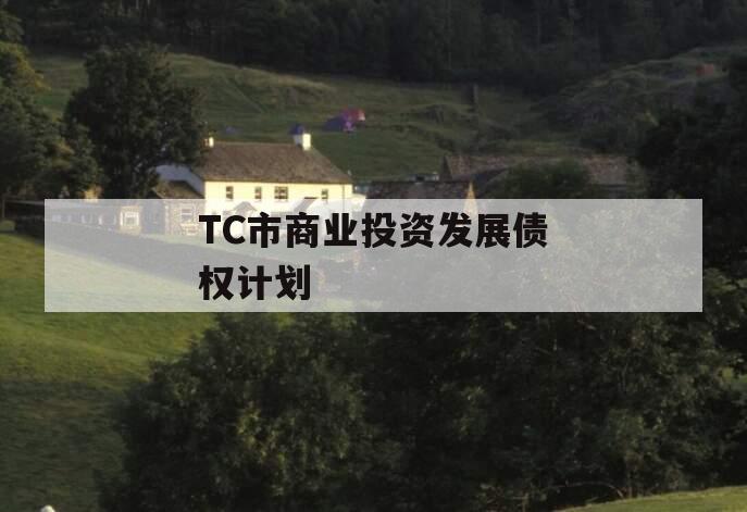 TC市商业投资发展债权计划