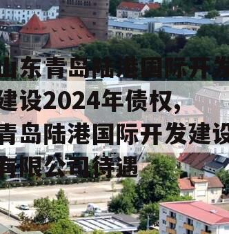 山东青岛陆港国际开发建设2024年债权,青岛陆港国际开发建设有限公司待遇
