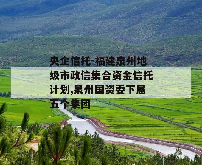 央企信托-福建泉州地级市政信集合资金信托计划,泉州国资委下属五个集团
