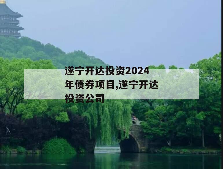 遂宁开达投资2024年债券项目,遂宁开达投资公司