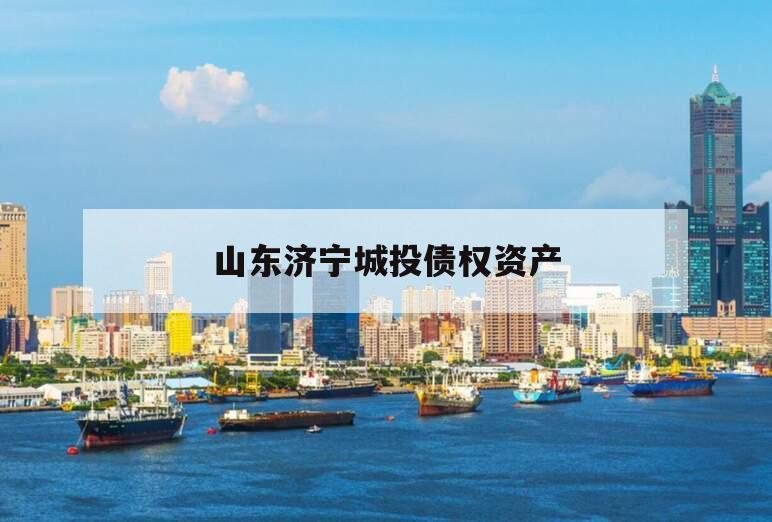 山东济宁城投债权资产