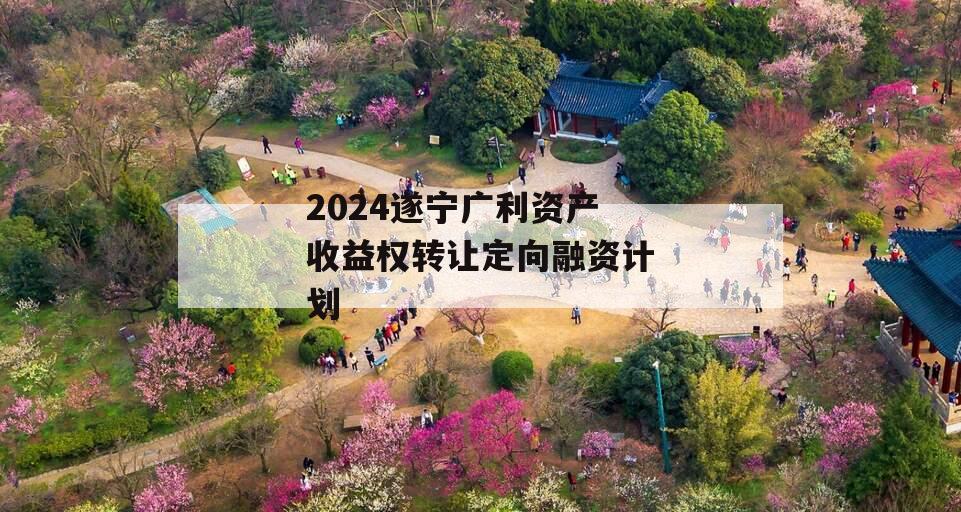 2024遂宁广利资产收益权转让定向融资计划 2024遂宁广利资产收益权转让定向融资计划