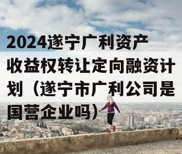 2024遂宁广利资产收益权转让定向融资计划（遂宁市广利公司是国营企业吗）