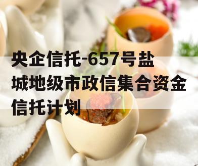 央企信托-657号盐城地级市政信集合资金信托计划