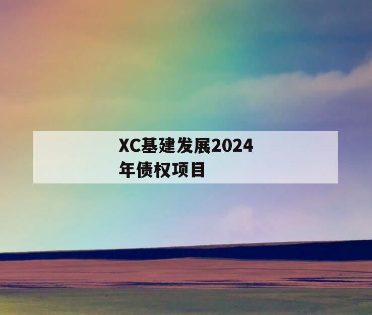 XC基建发展2024年债权项目