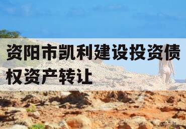 资阳市凯利建设投资债权资产转让