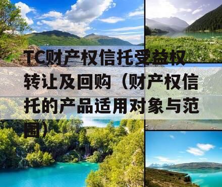 TC财产权信托受益权转让及回购（财产权信托的产品适用对象与范围）