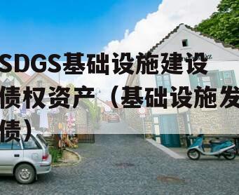 SDGS基础设施建设债权资产（基础设施发债）