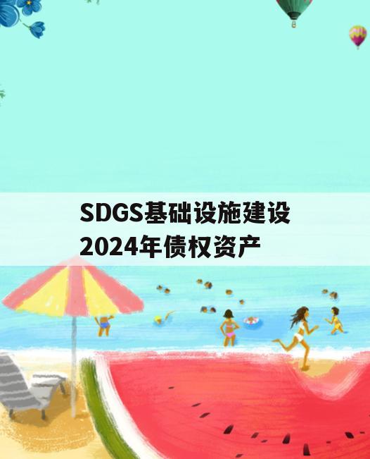 SDGS基础设施建设2024年债权资产