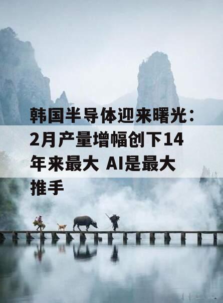 韩国半导体迎来曙光：2月产量增幅创下14年来最大 AI是最大推手