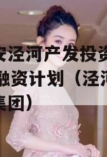 西安泾河产发投资2023融资计划（泾河投资集团）