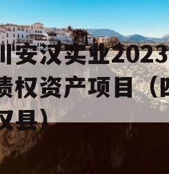 四川安汉实业2023年债权资产项目（四川安汉县）