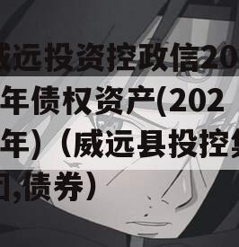 威远投资控政信2024年债权资产(2024年)（威远县投控集团,债券）