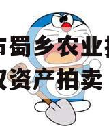 资阳市蜀乡农业投资开发债权资产拍卖