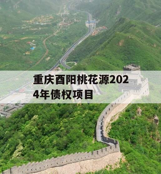 重庆酉阳桃花源2024年债权项目 重庆酉阳桃花源2024年债权项目