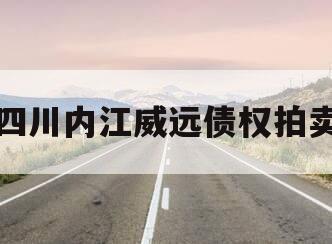 四川内江威远债权拍卖