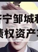 山东济宁邹城利民2024年债权资产项目