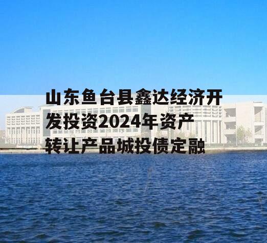 山东鱼台县鑫达经济开发投资2024年资产转让产品城投债定融