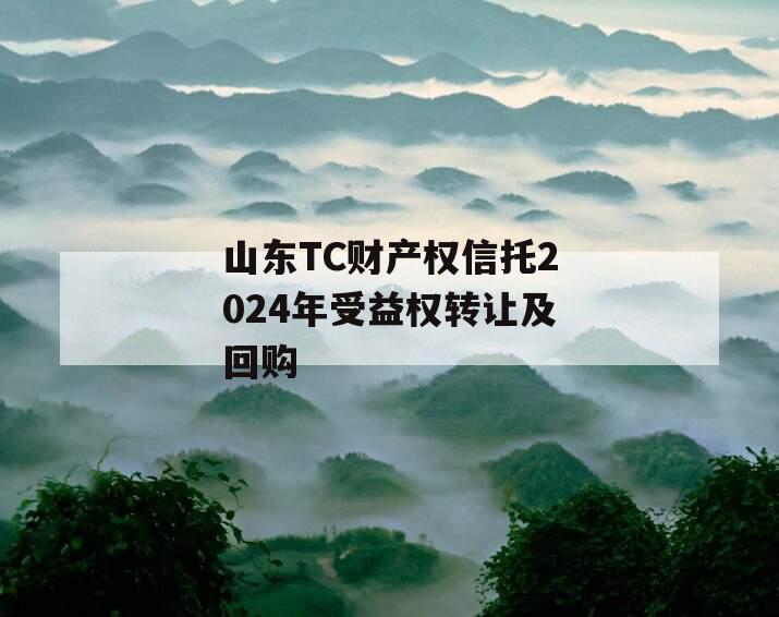 山东TC财产权信托2024年受益权转让及回购