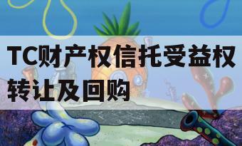 TC财产权信托受益权转让及回购