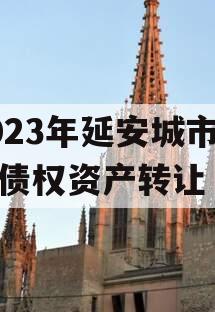 2023年延安城市建投债权资产转让