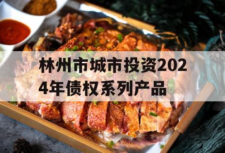 林州市城市投资2024年债权系列产品