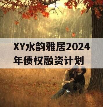 XY水韵雅居2024年债权融资计划