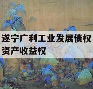 遂宁广利工业发展债权资产收益权