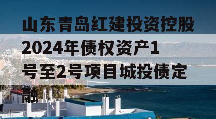 山东青岛红建投资控股2024年债权资产1号至2号项目城投债定融